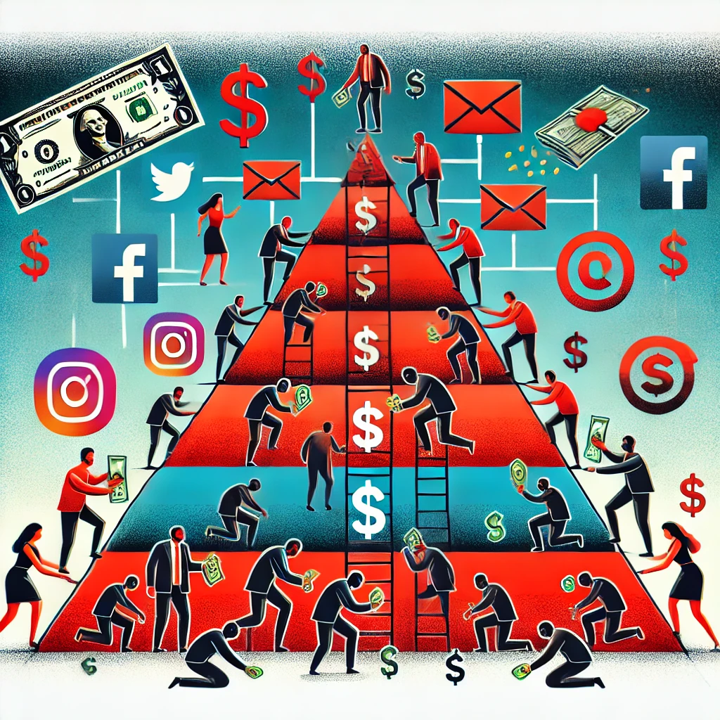 Digital Marketing Pyramid Scheme