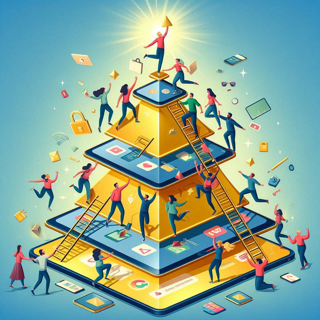 Digital Marketing Pyramid Scheme